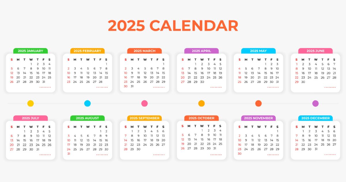 2025 Calendar: Stay Organized Year-Round