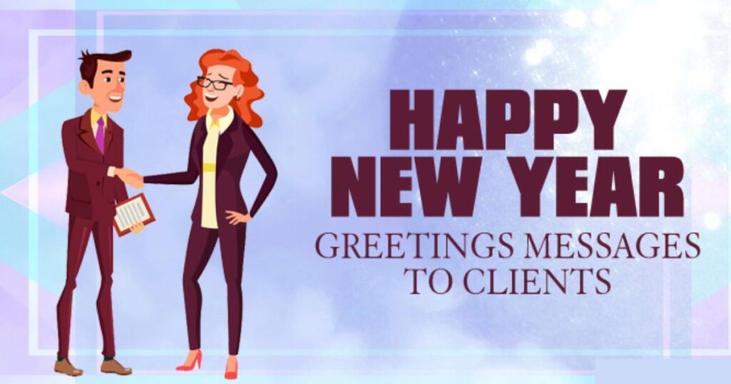 Formal New Year Wishes For Corporate Clients